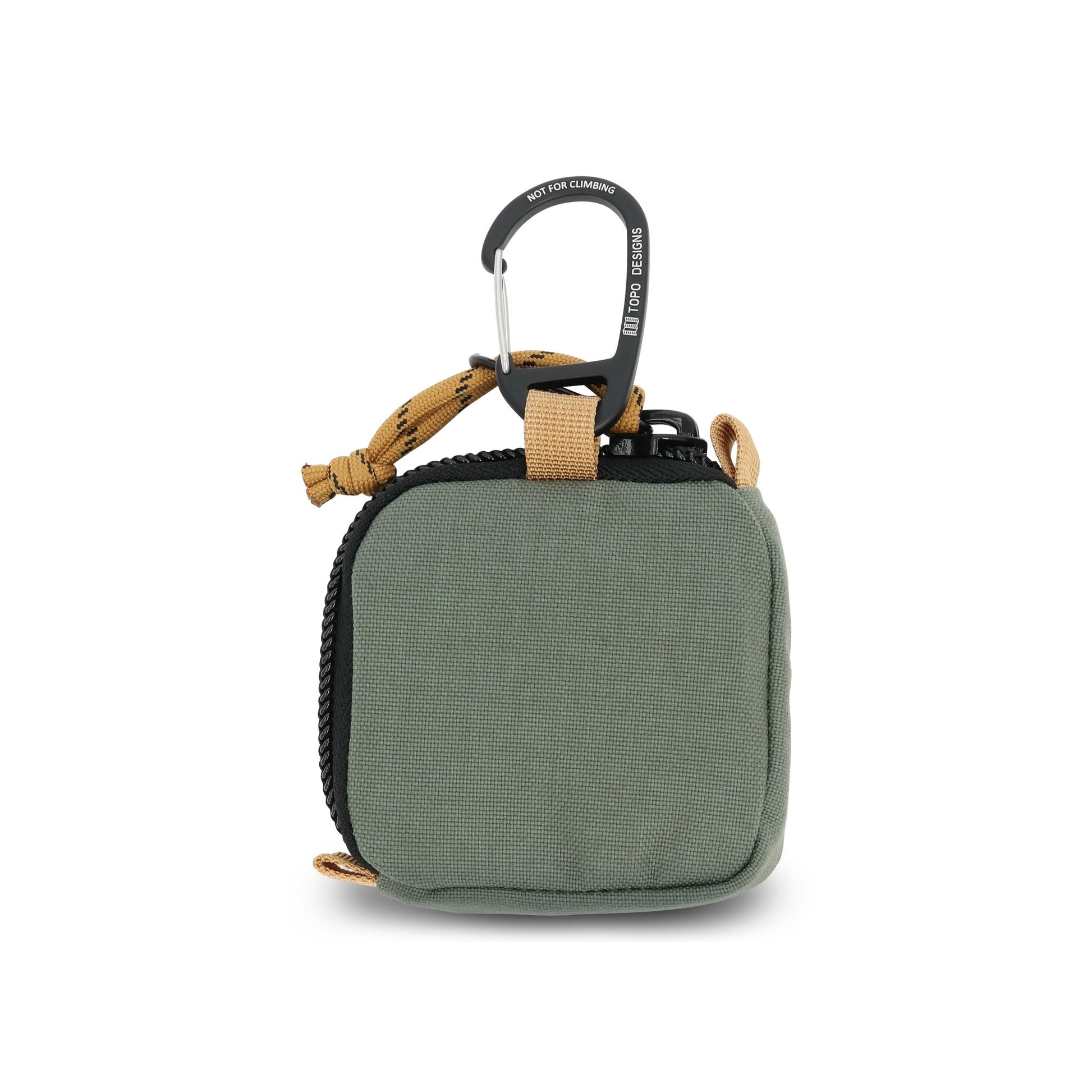 Back View of Topo Designs Square Bag in "Beetle"