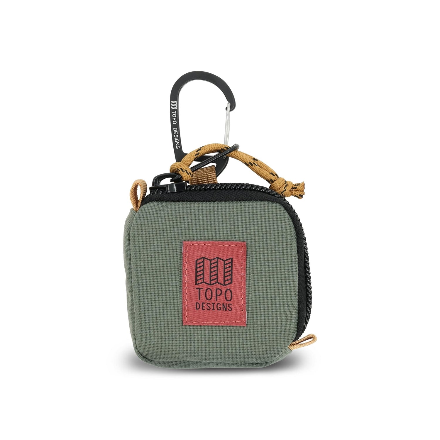 Front View of Topo Designs Square Bag in "Beetle"