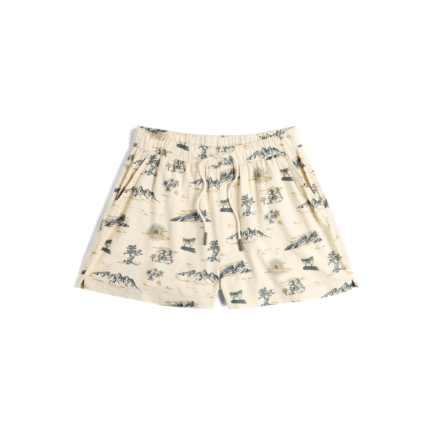 Front View of Topo Designs Daytripper Shorts - Women's in "Westbound"