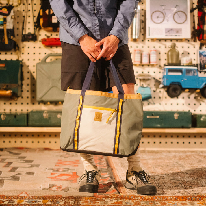 Topo Designs Mountain Utility Tote - Clay / Hemp