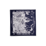 Topo Designs x Pine Printshop Bandana in "Boston Navy"