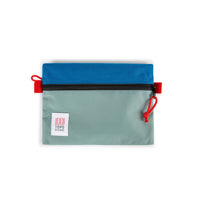 Topo Designs Accessory Bags in "Medium" "Mineral Blue / Blue - Recycled".
