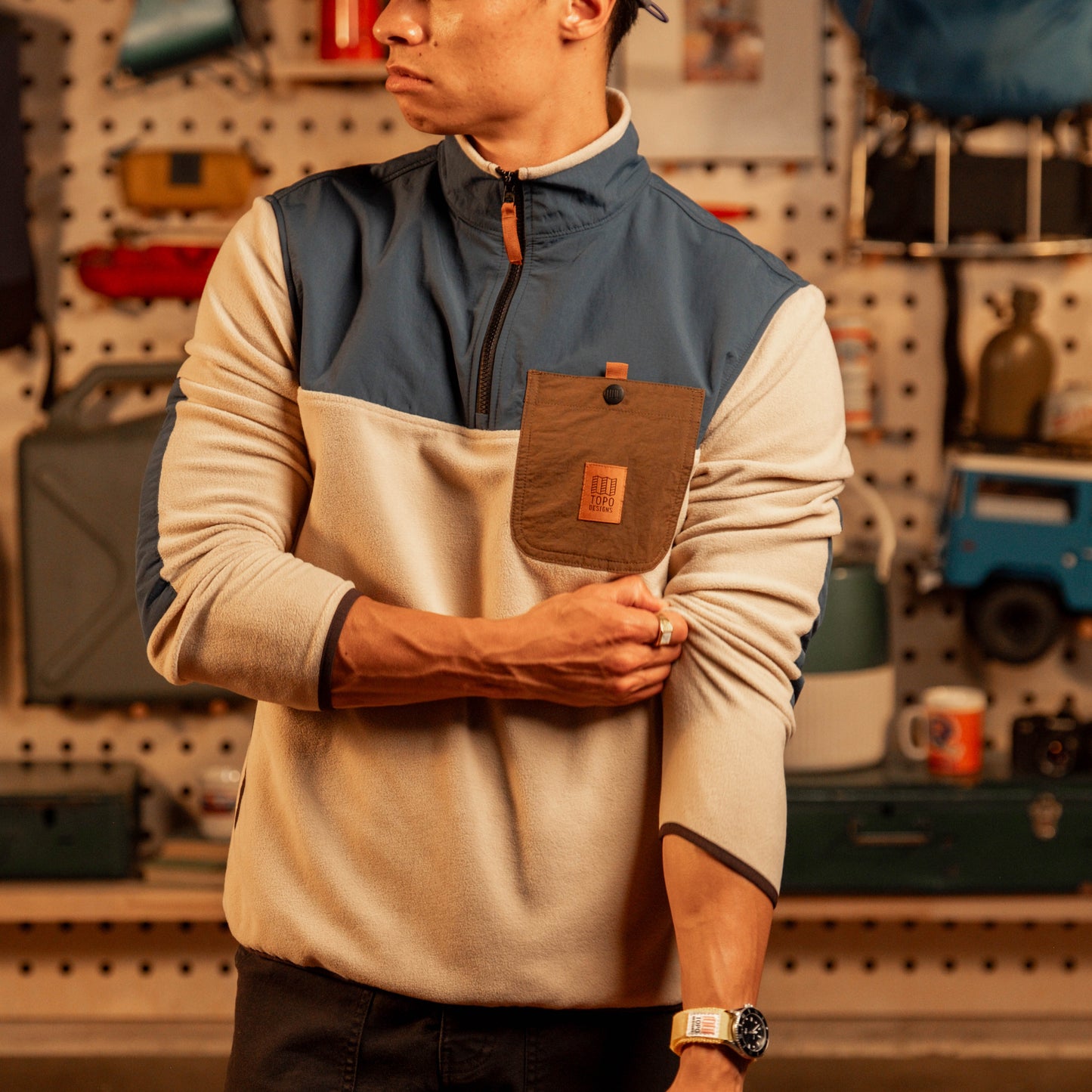 Vista 1/4 Zip Lightweight Fleece - Men's