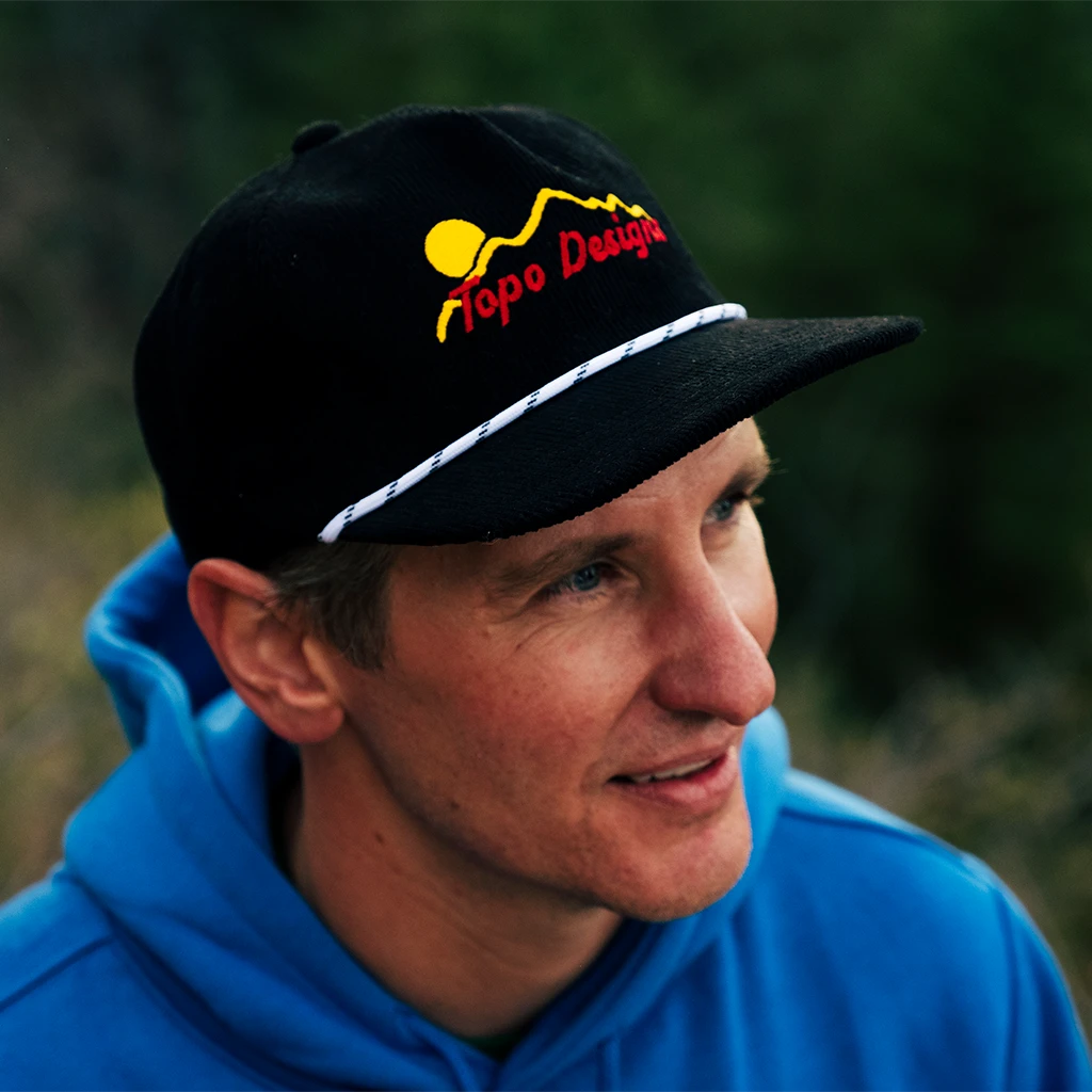 Corduroy Trucker Hat - Mountain Edge