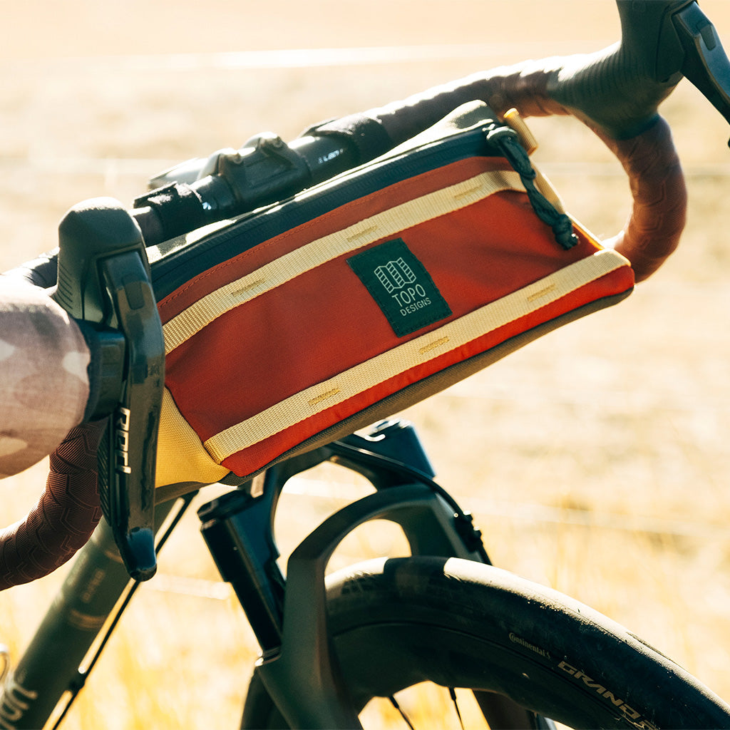 General image of Bike Bag in "Woodland / Terracotta"