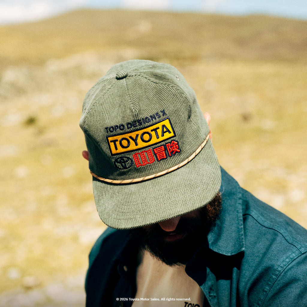 Topo Designs x Toyota Corduroy Trucker Hat