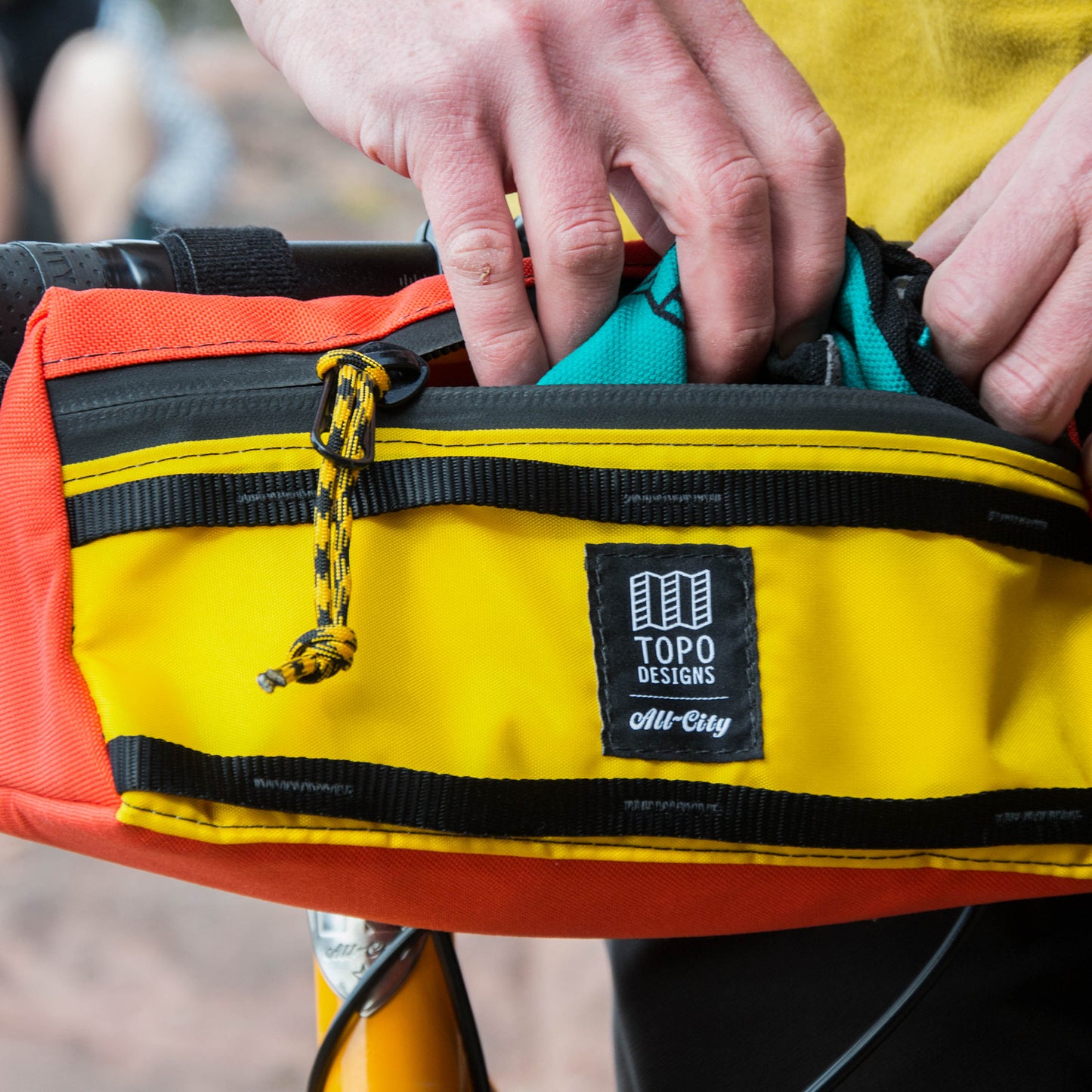 Topo Designs x All-City Cycles Bike Bag