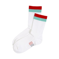 Topo Designs Sport Socks in "White"