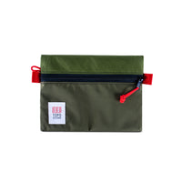 Front product shot of Topo Designs Accessory Bag in "Medium" "Olive".