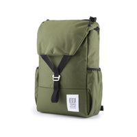 3/4 front product shot of Topo Designs Y-Pack in "Olive"