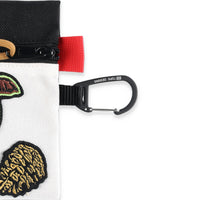 Carabiner clip on Topo Designs x Stance Accessory Bag