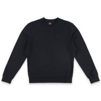 Topo Designs Men's Dirt Crew sweatshirt in 100% organic cotton in "black"