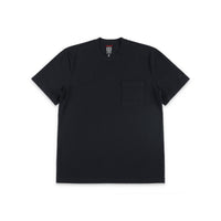 Topo Designs Men's Dirt Pocket Tee 100% organic cotton short sleeve t-shirt in "black"