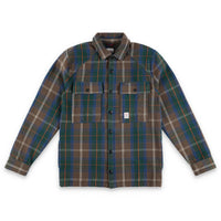 Topo Designs Men's Mountain Shirt Jacket in "Blue / Red Plaid"