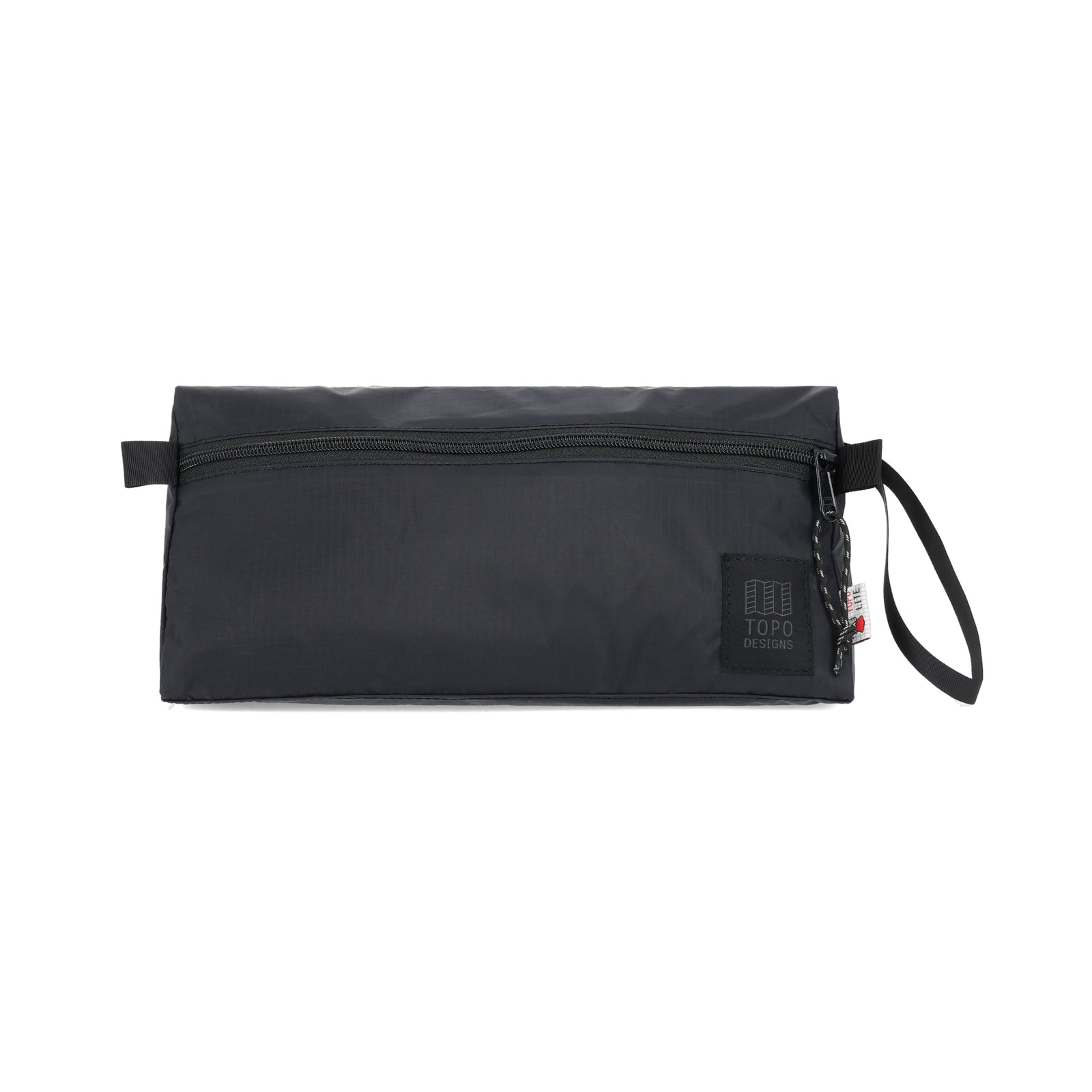 Topo Designs TopoLite Dopp Kit ultralight toiletry bag for travel in "black"
