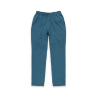 Topo Designs women's boulder lightweight hiking and climbing pants in "pond blue"