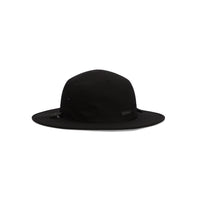Topo Designs Sun Hat with original logo patch in "Black".