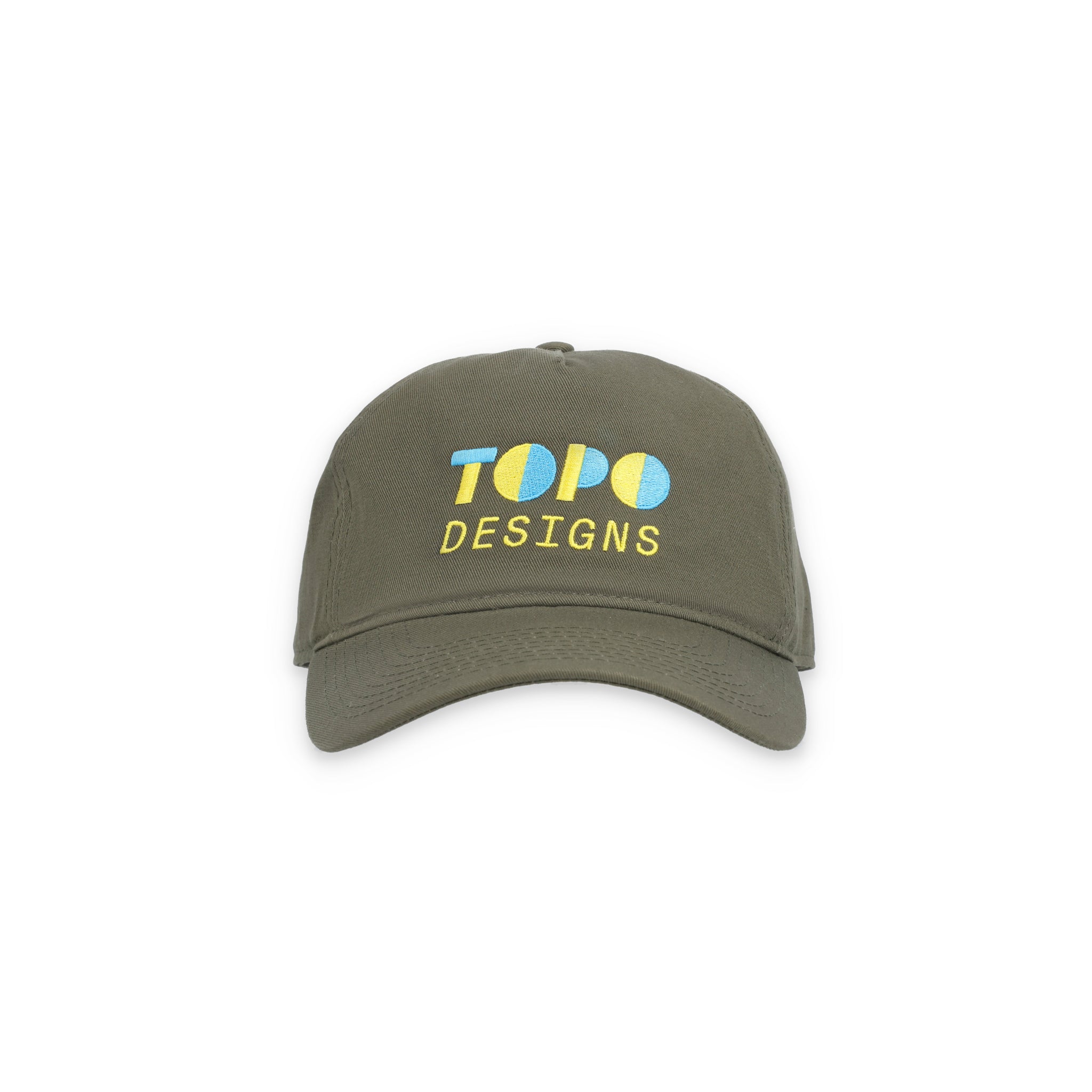 Topo – - Split Panel 5 Topo Hat Snapback Designs
