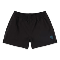 Topo Designs Women's Global lightweight quick dry travel Shorts in "Black".