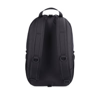 Back view of Topo Designs Light Pack in recycled "Black" nylon.