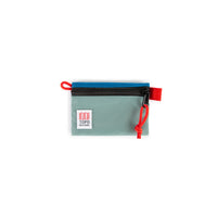 Topo Designs Accessory Bags in "Micro" "Mineral Blue / Blue - Recycled".