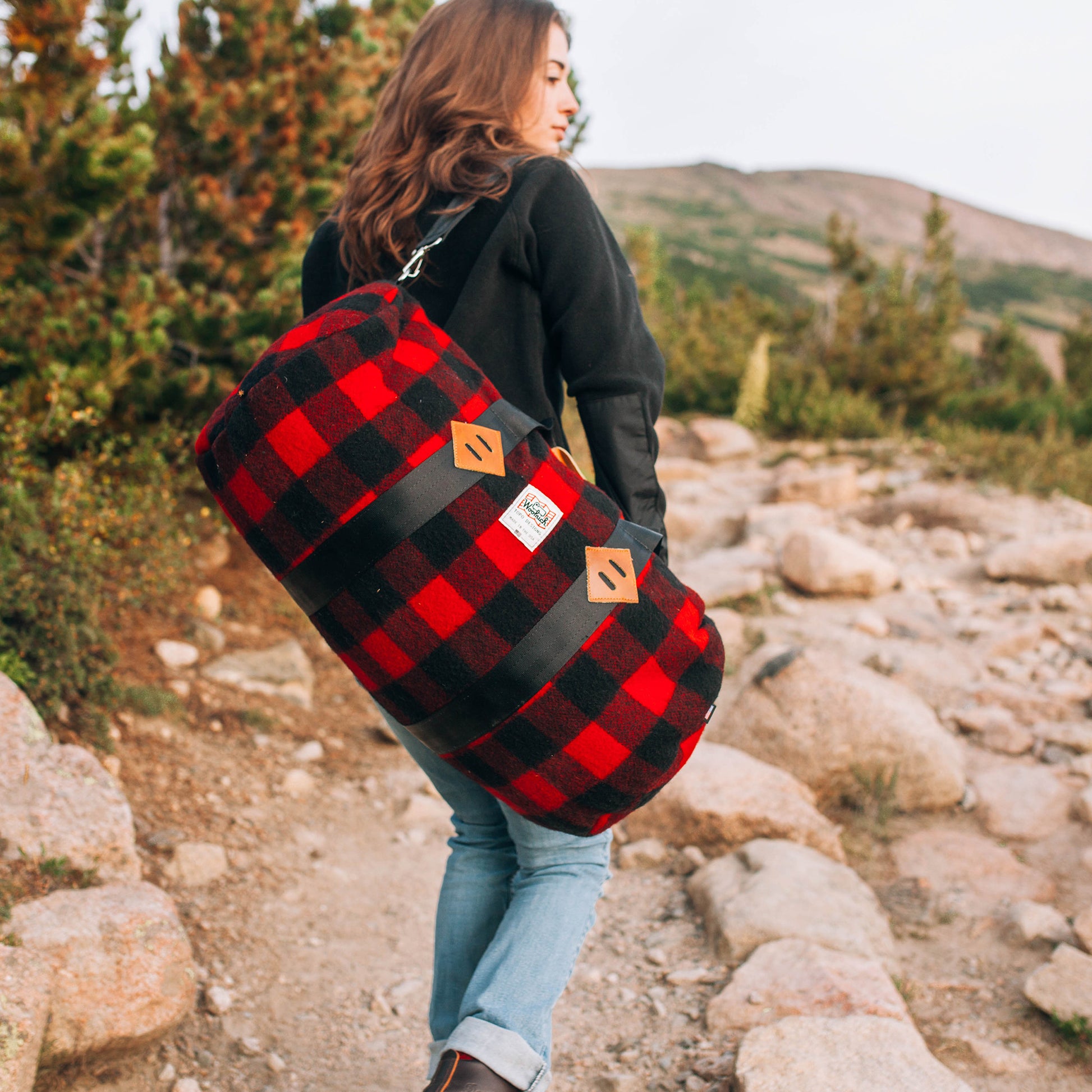 Bags - Topo Designs X Woolrich Duffel