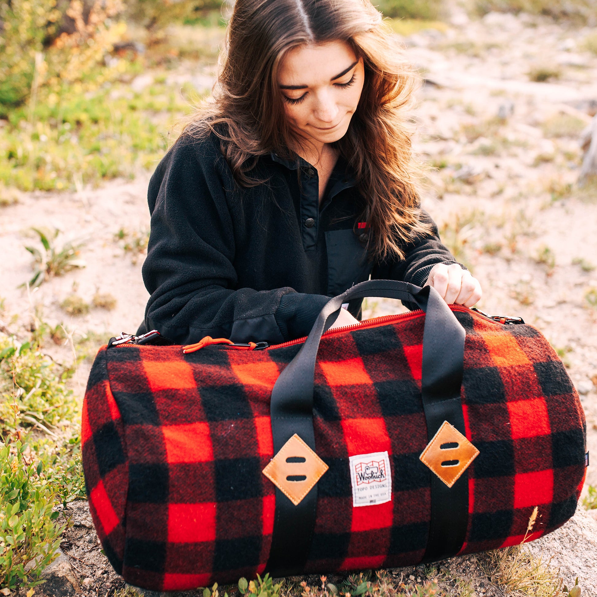 Bags - Topo Designs X Woolrich Duffel