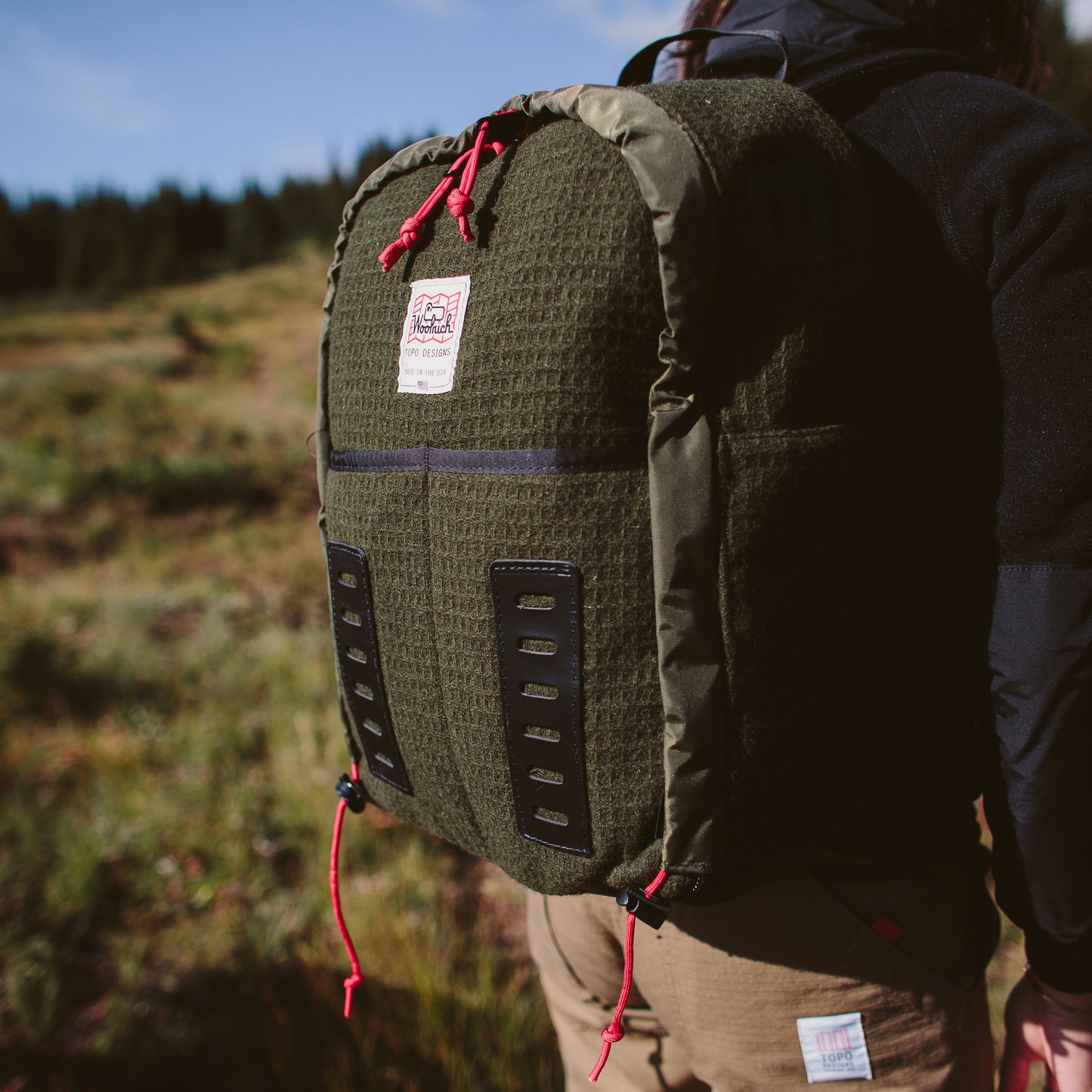 Bags - Topo Designs X Woolrich Span Daypack