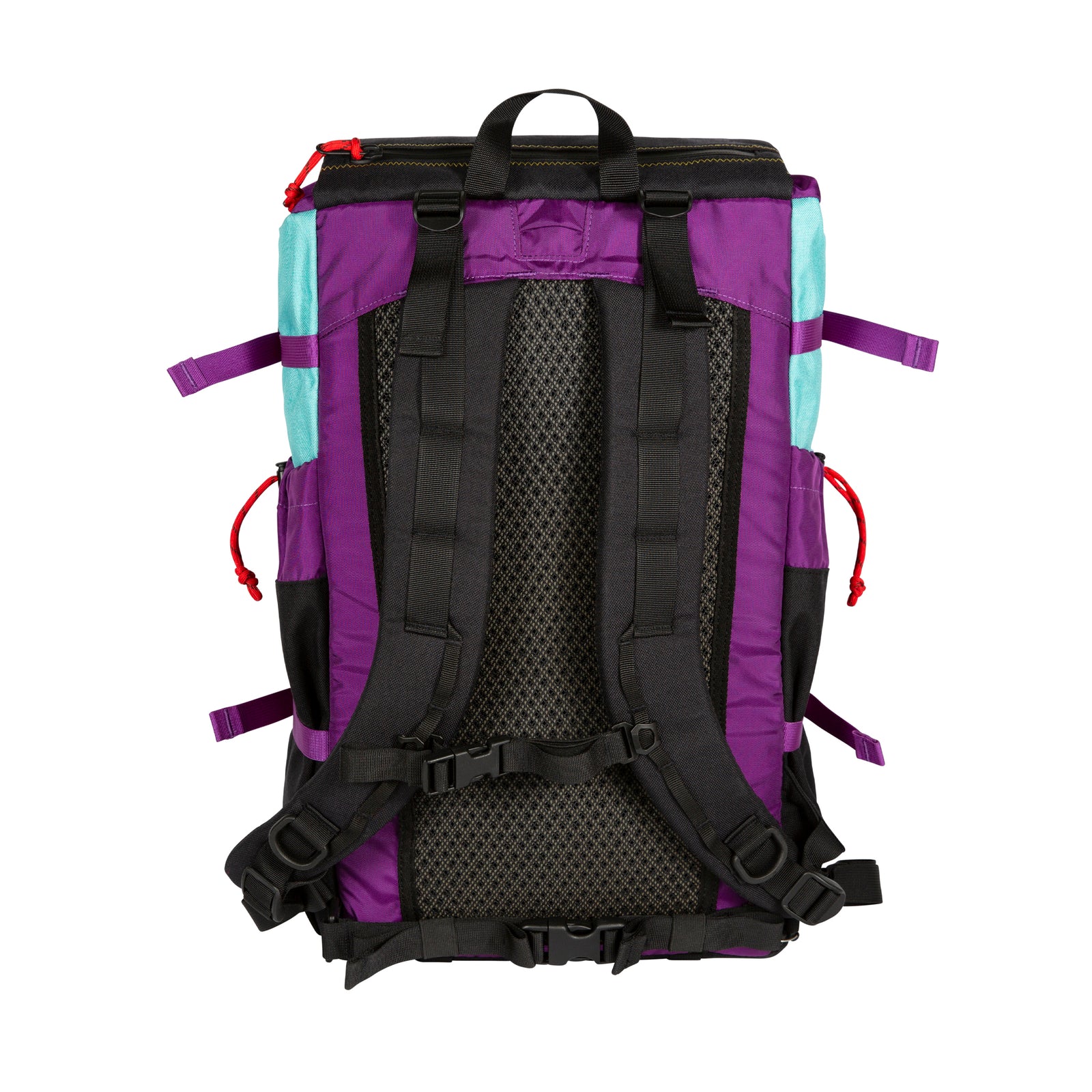 Topo Designs x Danner mountain hiking backpack product shot of back
