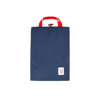 Topo Designs padded Laptop Sleeve in "Navy" blue.