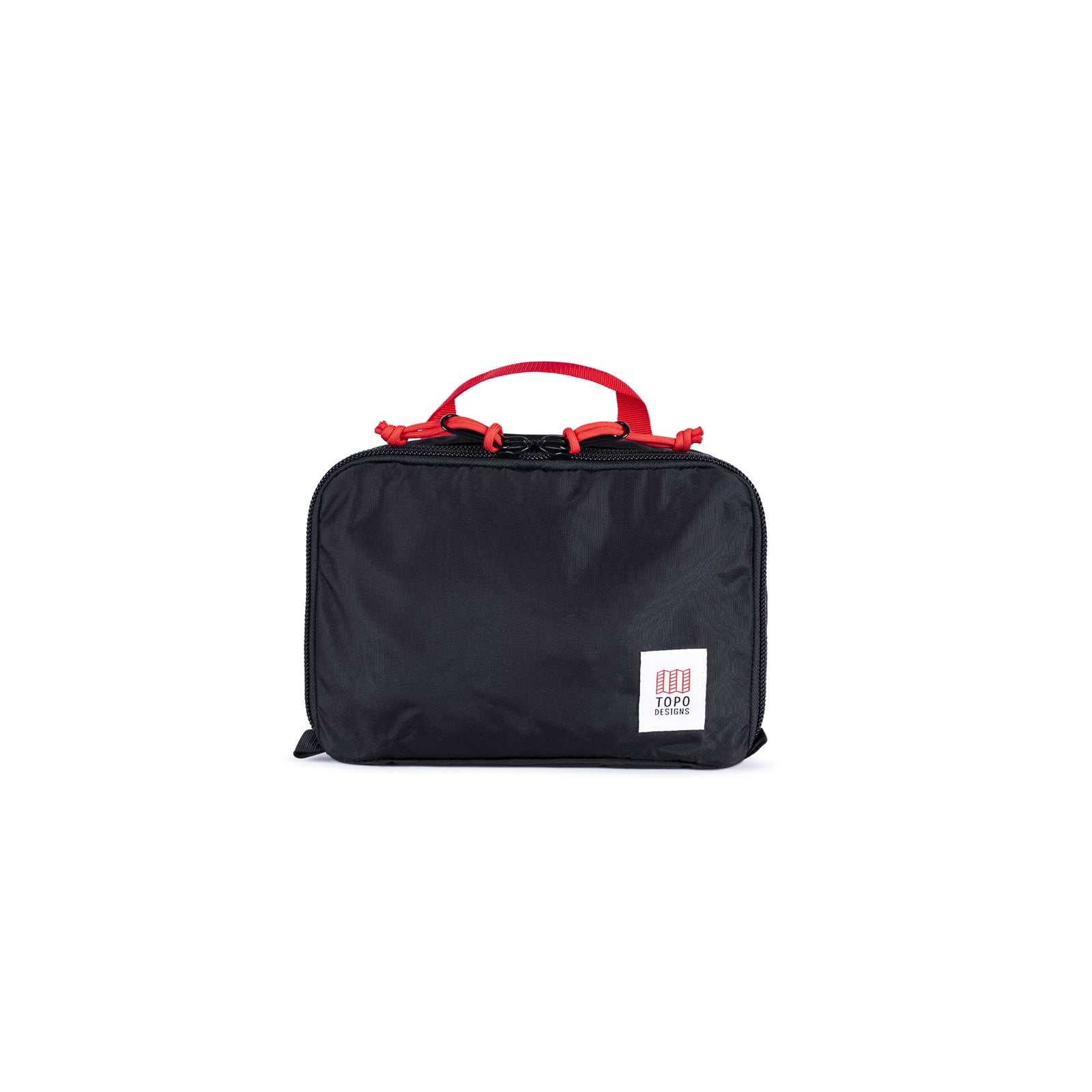 Front product shot of Topo Designs Pack Bag 5L in "Black".