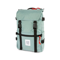 Topo Designs Rover Pack Classic laptop backpack in "Sage" green.