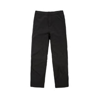 Front product shot of Topo Designs Women's Lightweight Tech Pants in "Black".